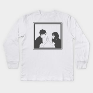 Romantic Couple - 05 Kids Long Sleeve T-Shirt